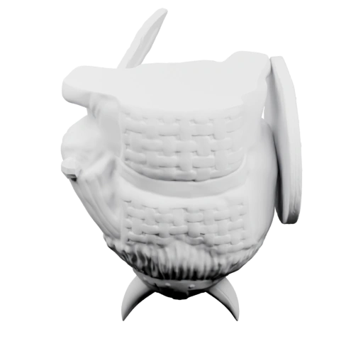 Воин в кольчужной броне