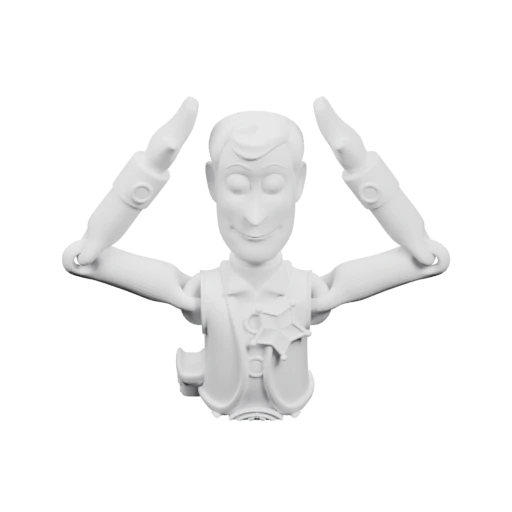 Механический винт с головкой