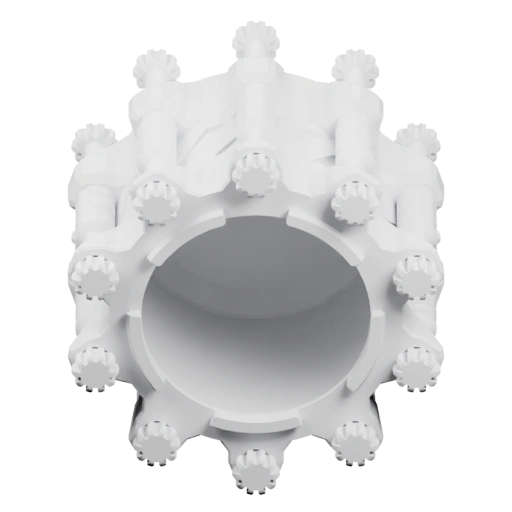 Винтовой элемент с зубцами