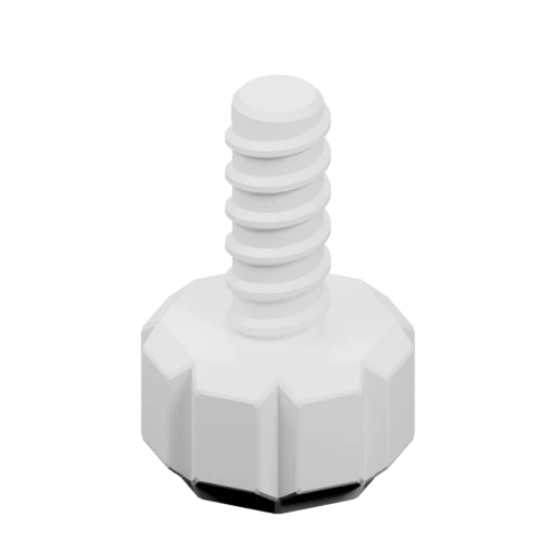 Структурированный винт с гайкой