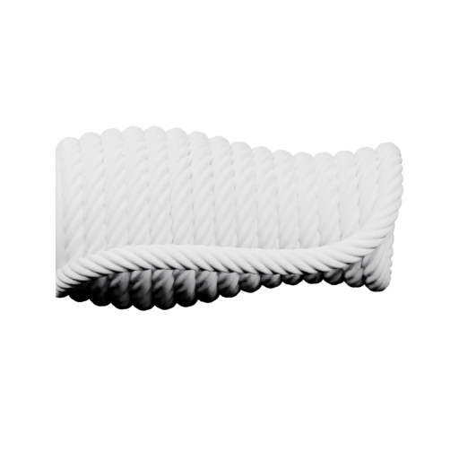 Витая верёвка на фоне