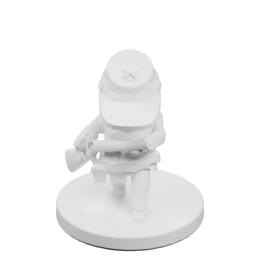 Солдат в боевой форме