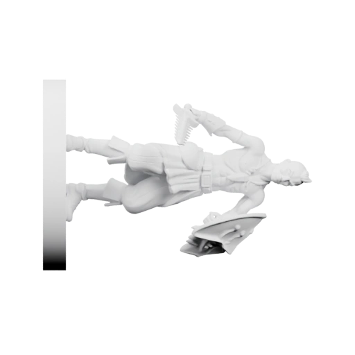 Воин с щитом и мечом