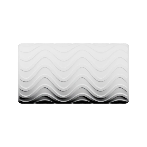 Панель с волнистым рельефом