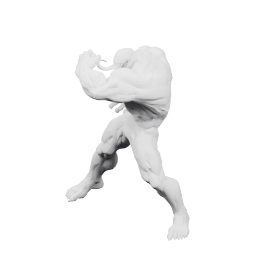 Человек в агрессивной позе