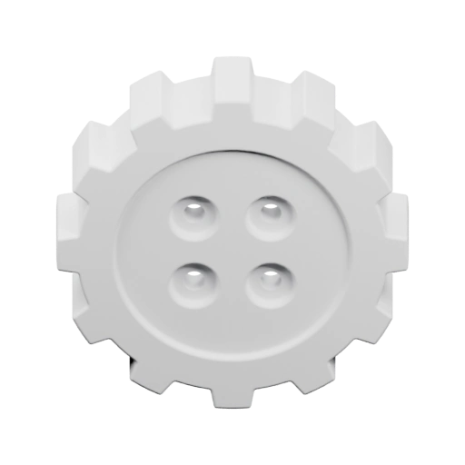 Гайка с зубьями