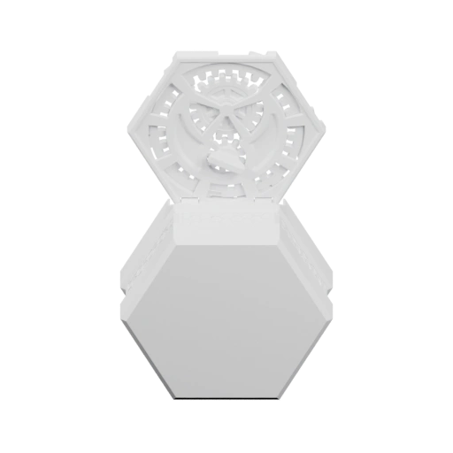 Гексагональная конструкция с деталями