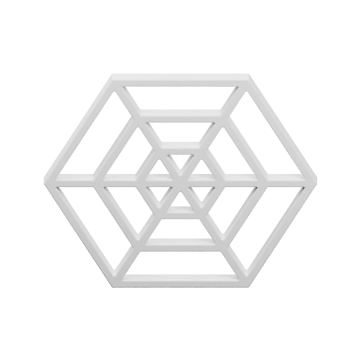 Сложная 3D-геометрическая конструкция