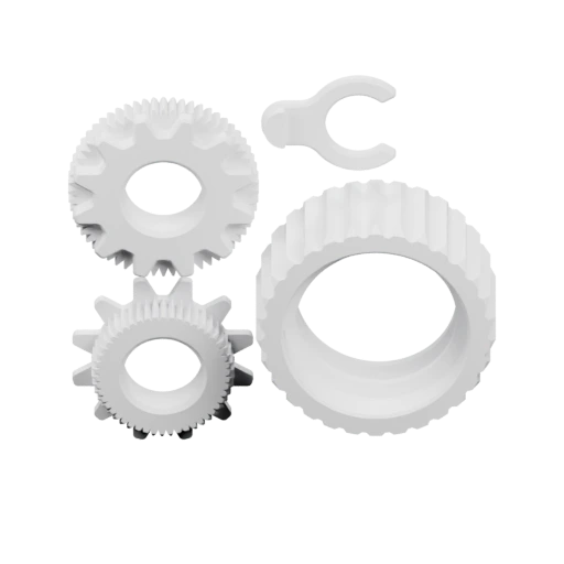 Шестиугольный объект с сеткой