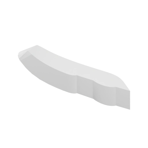 Линейный объект с гладкой поверхностью