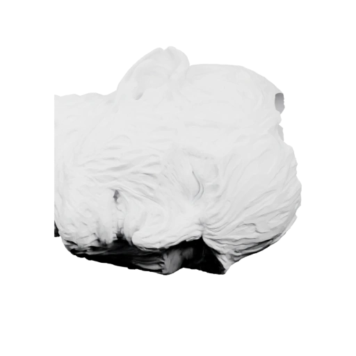 Пышная текстура с волнистыми складками