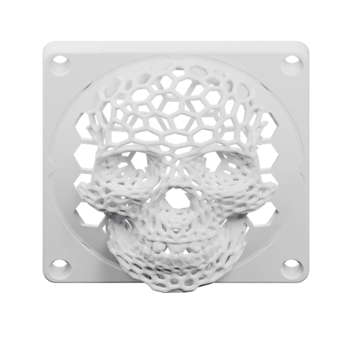 Скелет в стиле сетки