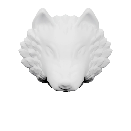 Голова волка