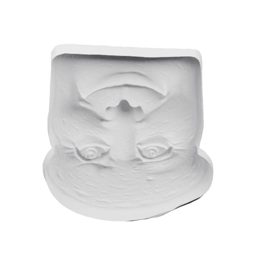 Голова робота в форме кепки