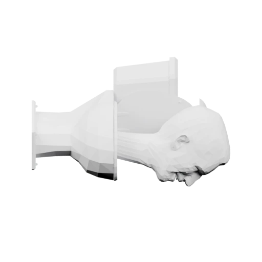 Голова с выразительными глазами