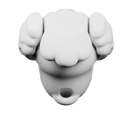 Голова с ушами