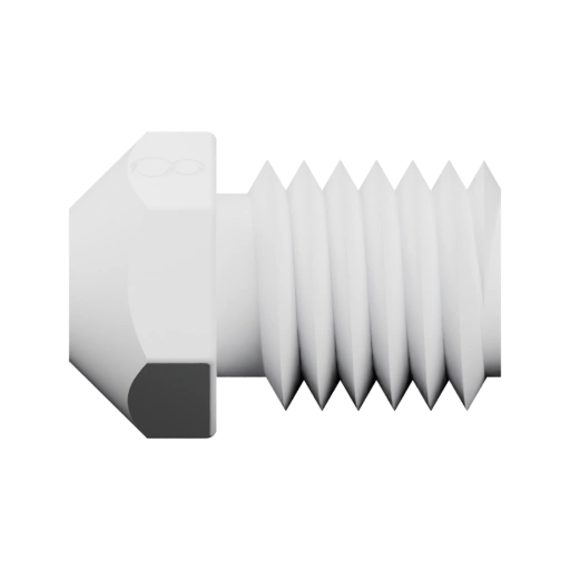 Головка винта с резьбой