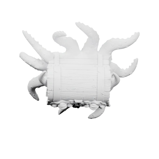 Существо с грибовидным телом и лапами