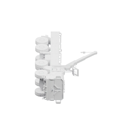 Грузовик с кабиной и прицепом