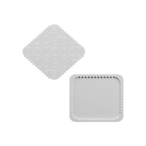 Два квадратных объекта