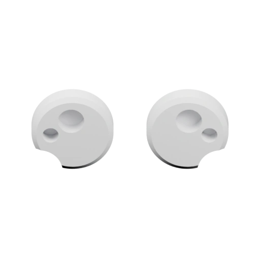 Два одинаковых круглых элемента