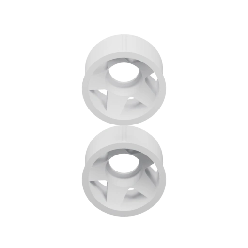 Два круглых элемента с отверстиями