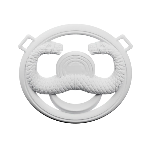 Дверная ручка с узором