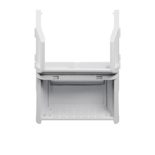 Открытая дверь холодильника