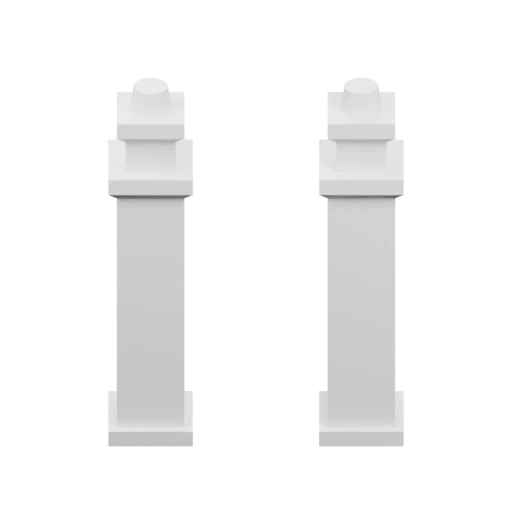 Две симметричные колонны