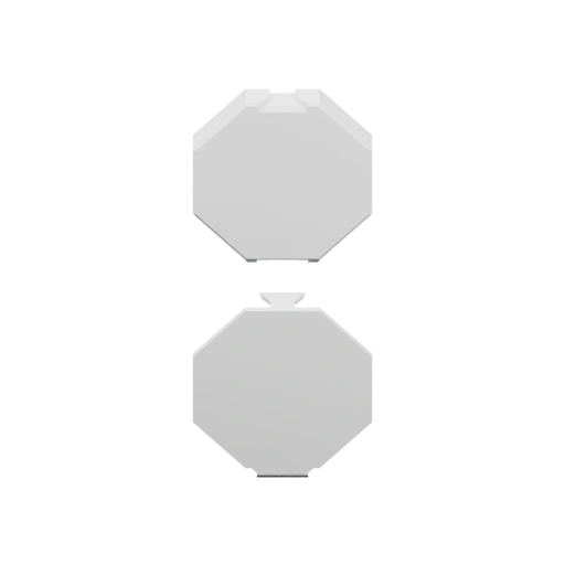 Две одинаковые круглые плиты