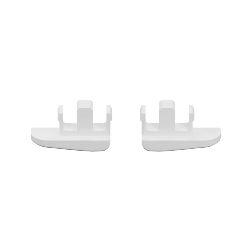 Две симметричные пластиковые детали