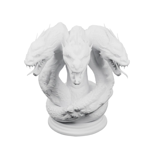 Статуя двуглавого дракона