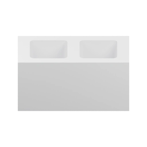 Умывальник с двумя раковинами