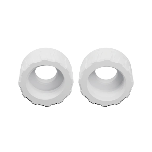 Два круглых соединительных элемента