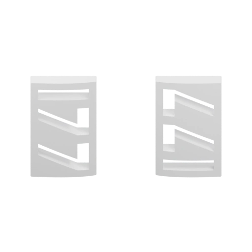 Двухстворчатая дверь с рамой