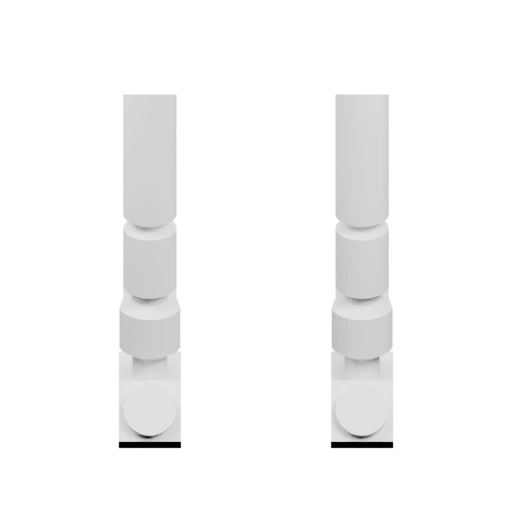 Стойки с цилиндрическими элементами
