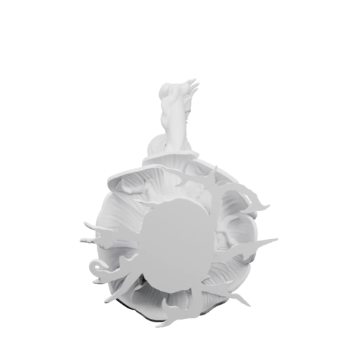 Девушка в пышном цветке