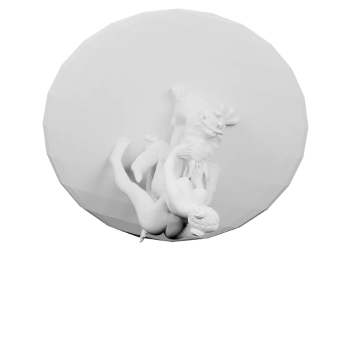 Девочка сидит на драконе