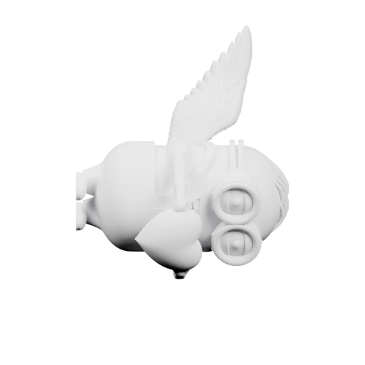 Маленькая девочка с крыльями