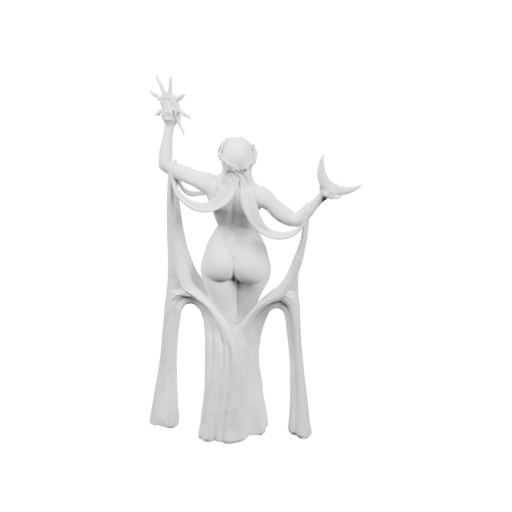 Девушка с ветвями