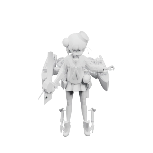 Девушка с механическими элементами