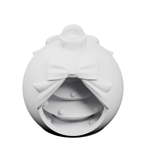 Сферическая модель с бабочкой и отверстиями