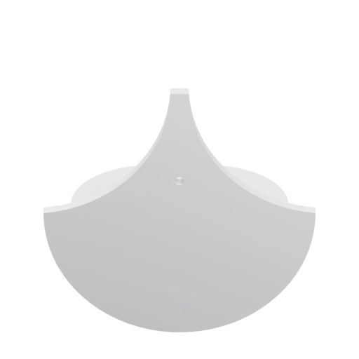 Симметричная форма с плавными краями