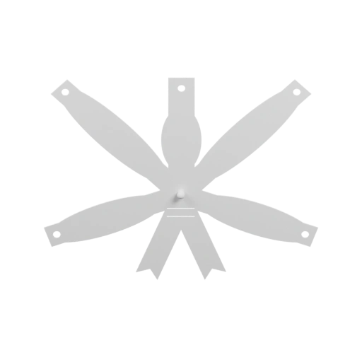 Декоративный шар из лент