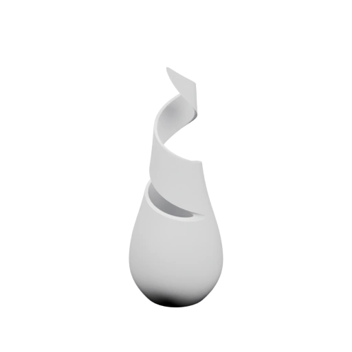 Спиральная форма вазы