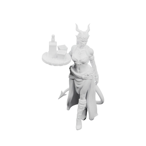 Демонесса с барной стойкой