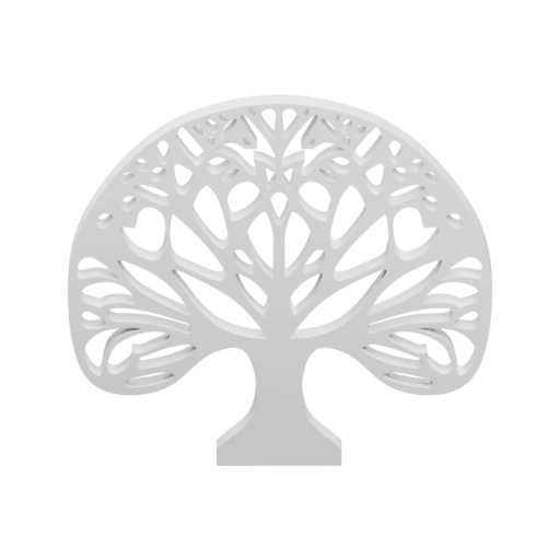 Дерево с узорами