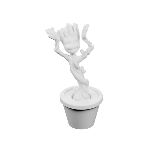 с улыбкой и ветвями