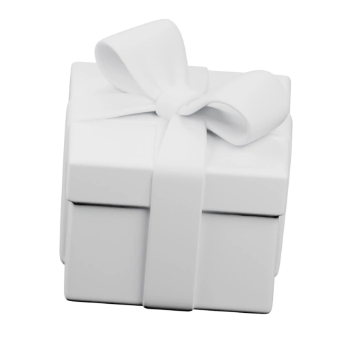 Упакованная подарочная коробка