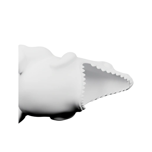 Динозавр с открытым ртом